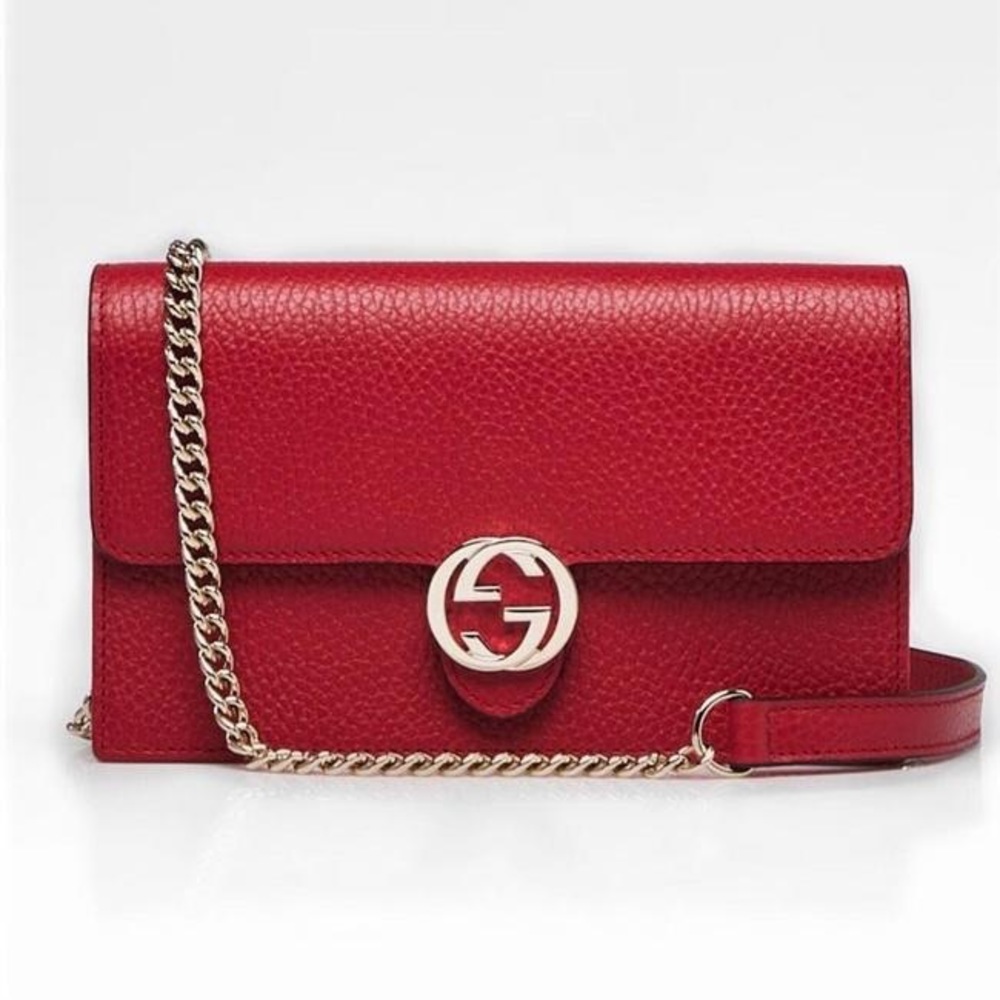 Gucci Shoulder Clutch 3 In 1 Interlocking